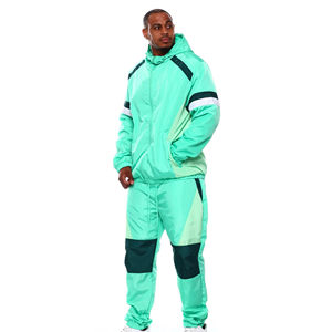 Conjunto Deportivo de 2 Piezas para Hombre, Chaqueta Cortavientos Estampada de Manga Larga para Invierno 2025, Traje Deportivo para Correr, Precio al por Mayor - Product Image 2