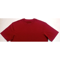 T-shirt décontracté chic pour homme en denim 100% coton avec ourlet évasé, 180 grammes, longueur standard, fabriqué au Bangladesh