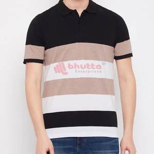 Polo moderno con logotipo personalizado de Golf informal liso para hombre, Polo tejido de alta calidad, Polo para hombre - Product Image 1