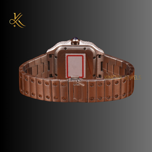 อัลตร้าพรีเมี่ยม Moissanite นาฬิกาสำหรับผู้หญิงที่มีประกายหินความแม่นยำวิศวกรรมและหรูหราเสร็จสิ้น - Product Image 3