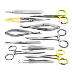 Instrumento médico Castroviejo Micro soporte de aguja de acero inoxidable instrumentos quirúrgicos oftálmicos conjunto de instrumentos fabricados en Pakistán - Product Image 1