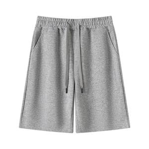 Shorts décontractés pour hommes, style américain, épais, tendance estivale, couleur unie, sport, mi-longs, coupe ample, vêtements de plage - Product Image 2