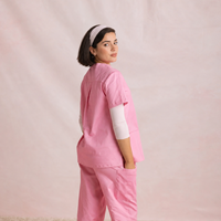 Nouveaux ensembles médicaux pour femmes, hauts à manches courtes et col en V extensibles, pantalons, pour cliniques dentaires, hôpitaux, médecins, tissu tissé, marque Yuhong