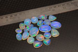 หินโอปอลเอธิโอเปียอัญมณีทรงหลวมสีผสมหลากสี - Product Image 5