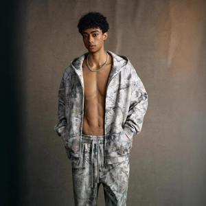 เสื้อฮู้ดดี้ซิปผู้ชาย ลายพรางเดดวูด ผ้าคอตตอน 100% คุณภาพสูง ดีไซน์พิเศษ ทรงโอเวอร์ไซส์ สำหรับฤดูใบไม้ผลิ - Product Image 4