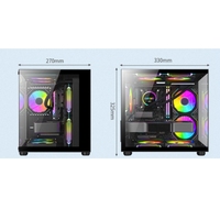 Venta caliente Nuevo modelo Precio de fábrica Gaming Computer Case Atx/micro-atx Case Pc Gaming Rgb Fans Computer Cases & Towers Server
