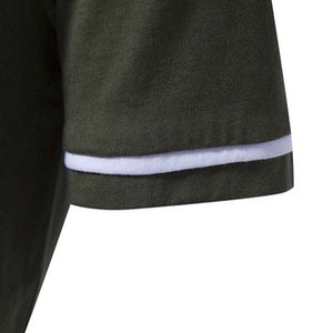 Jersey atlético con cremallera para hombre, tejido que absorbe la humedad, diseño ligero, polos de algodón 100% personalizados OEM para hombre a la venta - Product Image 5