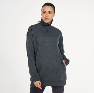 Sudaderas Personalizadas al por Mayor para Invierno 2023, Sudaderas Largas de Alta Calidad, Lisas, Teñidas, Unisex, 100% Algodón Felpa - Product Image 4