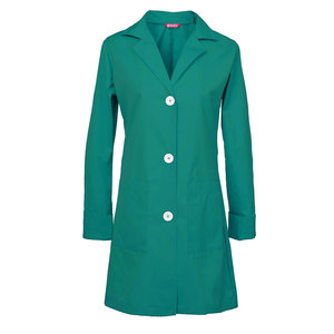 Capa médica profesional para mujer, resistente a fluidos antibacterianos, bata de laboratorio personalizada para mujer - Product Image 1