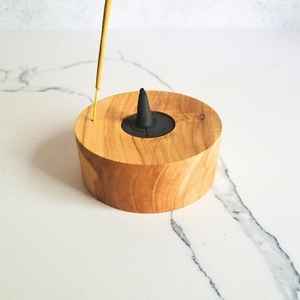 Quemador de incienso de incensario de madera árabe de gran oferta para decoración del hogar Bakhoor Holder - Product Image 4