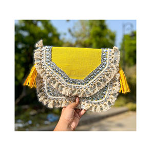 กระเป๋าเงินโบฮีเมียนสำหรับผู้หญิง,กระเป๋าสไตล์โบฮีเมียนปักลายกระเป๋าสไตล์โบโฮวินเทจแบบแฮนด์เมด - Product Image 1