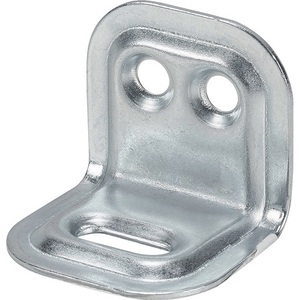 VORMANN Adjustable <b>Angle</b> <b>Bracket</b> Raw <b>Steel</b> Blue Zinc Plated 25mm Length X 30mm Width X 1mm Thickness Pack of 25 - Product Image 1