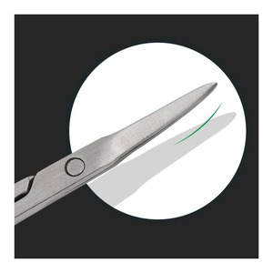 Tijeras de Acero de Alta Calidad al por Mayor, Tijeras para Uñas, Tijeras Pequeñas Curvas para Cutículas, Tijeras Profesionales Afiladas para Manicura - Product Image 2