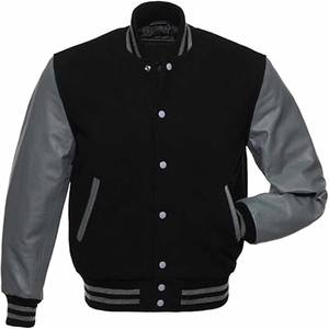 Chaqueta cortavientos personalizada de color granate para hombre, chaqueta universitaria de béisbol con cremallera completa, chaqueta Bomber subida por Dress Sports - Product Image 1