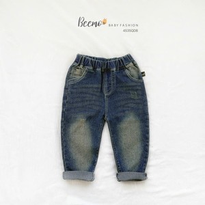 Conjunto de pantalones vaqueros de mezclilla Formal de invierno de alta calidad para bebés recién llegados de 1 a 7 años, ropa de tendencia en 2 colores, venta al por mayor disponible - Product Image 3