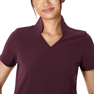 ชุดยูนิฟอร์มพยาบาลแบบสั่งทำพิเศษจากโรงงานผู้ผลิตโดยตรง พร้อมโลโก้  ผ้าสแปนเด็กซ์/โพลีเอสเตอร์  คอเสื้อแบบหลากหลาย  ไซส์พลัส - Product Image 2