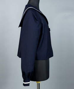 Uniforme scolaire moderne en gros, bleu marine, à une seule ligne, à ouverture frontale, sans couture, fusionné, sur mesure pour adultes, fabriqué au Japon - Product Image 3