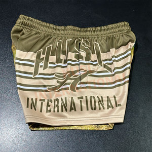 Shorts de rugby en mesh unisexe personnalisés pour l'Australie, sublimés, avec poches, séchage rapide, respirants, OEM - Product Image 3