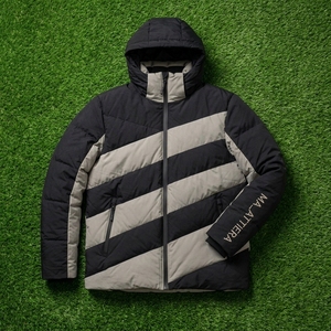 Chaqueta acolchada de invierno para hombre con capucha, diseño de bloques de color, cálida, con cremallera, para exteriores, OEM, ODM, venta al por mayor - Product Image 5