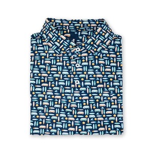 Vente en gros de polo de golf brodé sur mesure Polo de golf de haute qualité en polyester et spandex personnalisable à séchage rapide - Product Image 6