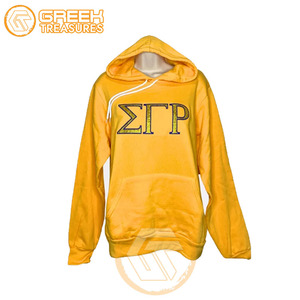 Sigma Gamma Rho personnalisé sweat à capuche brodé en molleton de coton sororité pull de haute qualité vêtements grecs sweats à capuche courts pour femmes - Product Image 5