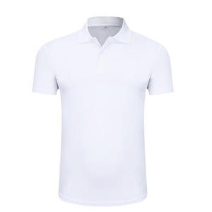 Vêtements de sport Polos pour hommes Logo personnalisé Étiquette et design respirant Polo de golf uni pour hommes - Product Image 3