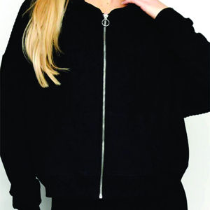 Sudaderas con capucha de invierno para mujer de alta calidad, Material polar de gran tamaño, logotipo personalizado bordado, peso pesado, manga larga, suave y cálido - Product Image 5