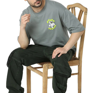 Camisetas de Algodón de Alta Calidad para Hombre, Personalizadas con Serigrafía, de Peso Pesado, Corte Regular, Manga Corta - Product Image 1