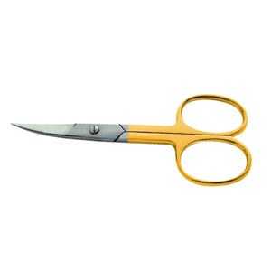 Ciseaux à cuticules Golden Handle 2026, produit de qualité supérieure, fabriqué au Pakistan, best-seller, prix d'usine - Product Image 1