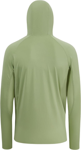 Chemise de pêche unisexe à manches longues UPF 50 avec masque, cache-cou UV, capuche, 100% polyester, antibactérien - Product Image 2