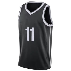 Maillot de basket-ball personnalisé OEM, dernière collection 2024, vente chaude, design personnalisé, nom de l'équipe imprimé, logo, séchage rapide, respirant, unisexe, adulte - Product Image 2