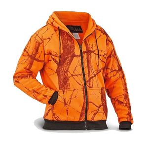 เสื้อฮู้ดแบบซิปเต็มตัวทำจากหินโอเวอร์ไซส์ซักได้500gsm ล้างกรดโพลีเอสเตอร์แบบกำหนดเอง100% - Product Image 1