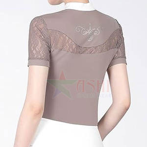 Camisa de Competición Profesional para Mujer, Ligera, de Secado Rápido, Impermeable, Cortavientos, de Spandex/Poliéster, Personalizable - Product Image 6