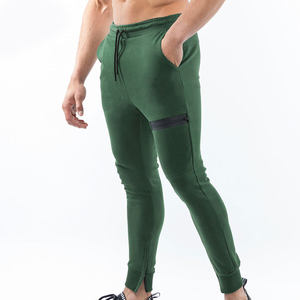 Pantalones Jogger Casuales de Cintura Media de Alta Calidad para Hombre, Cómodos, Mezcla de Poliéster/Algodón, Servicio OEM Disponible - Product Image 4