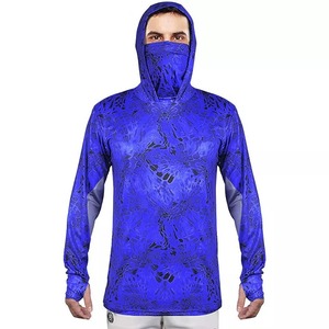 Buk – ensemble de pêche à manches longues pour hommes, à capuche, protection uv, séchage rapide, vêtements, chemises, vente en gros - Product Image 2