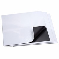 Feuilles d'étiquettes magnétiques flexibles imprimables personnalisées FHH, autocollants photo en vinyle rectangulaires, modèle DIY FHH0216