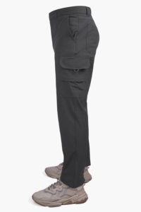 กางเกงยุทธวิธีลำลองคุณภาพสูง สีดำ ไซส์ XL น้ำหนักปานกลาง กันน้ำ ทรงขาตรง สำหรับฤดูหนาว ผลิตจากผ้าฝ้ายทอ ผลิตในตุรกี - Product Image 2