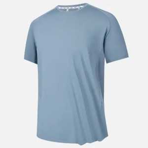 100% Polyester hommes décontracté course t-shirt blanc Sublimation coupe sèche chemise de sport en gros commande en gros 3D broderie Technique - Product Image 5