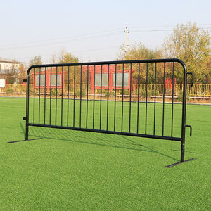 Nouvelles barrières de contrôle des foules à pieds fixes, barrières de sécurité pour piétons, 1,1 m de haut x 2,3 m de barrière de contrôle des foules - Product Image 4