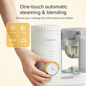 बेबी फूड निर्माता 6 में 1 स्वचालित मिनी फल जूसर खाद्य पूरक मशीन बेबी फूड स्टीमर ब्लेंडर - Product Image 2