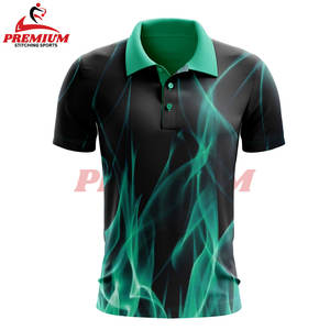 Camisetas Polo de Golf de Último Diseño, Camiseta Polo de Golf con Logotipo Personalizado por Sublimación para Hombre - Product Image 5