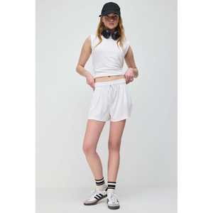 Shorts décontractés pour femmes avec taille élastique et cordon de serrage, taille XS, en spandex, motif tendance, ajustables avec des poches - Product Image 2