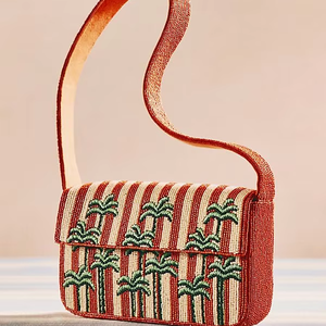 Sac à main brodé de perles multicolores pour femmes, sacs à main en perles de haute qualité pour les soirées et les événements, sac perlé - Product Image 1