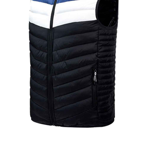 Chaleco de hombre con cierre de cremallera, chaleco sin mangas con capucha, chaquetas y abrigos de invierno para hombre - Product Image 6