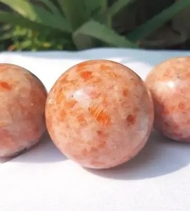 Gran oferta, Bola de esfera de piedra solar naranja tallada a mano, piedra preciosa de cuarzo de cristal curativo Natural para decoración pulida - Product Image 6