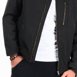Custom Logo Softshell <b>Jacket</b> High Quality Outdoor Wear Waterproof Windbreaker Breathable Polyester Softshell <b>Jacket</b> For <b>Man</b> - Product Image 5