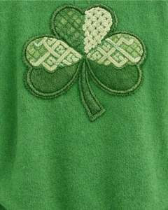 Suéter de Punto con Cuello Polo y Bordado de Trébol para Mujer, Verde, Manga Larga, Suave, Informal, para Invierno, Venta al por Mayor, Ropa de Moda - Product Image 4