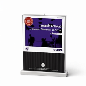 FRANKEN Security DIN A4 Aluminum Silver Metal Frame 27.2 X 35.9 X 1.7 cm for Pictures and <b>Documents</b> - Product Image 3