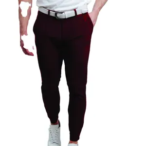 OEM Pantalón de algodón Nuevo estilo Casual Chino Pantalones para hombres Essentials Pantalones de golf elásticos de ajuste clásico para hombres - Product Image 1