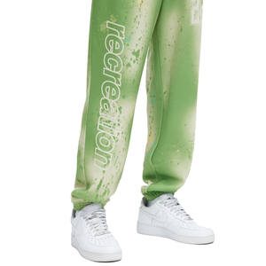 Pantalons de survêtement pour hommes en molleton léger à coupe droite avec cordon de serrage personnalisé Streetwear décontracté Impression sur écran Lavage de haute qualité - Product Image 4